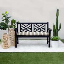 Front porch bench with cushion hot sale